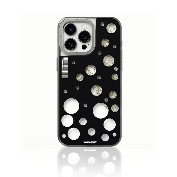 Urbnfl!p x Youngkit Polka Dots Quicksand Case – Playful Design with Full Protection