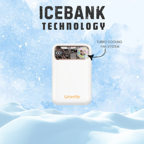 Urbnflip IceBank Turbo Cooling Power Bank: Your Portable Chill Zone