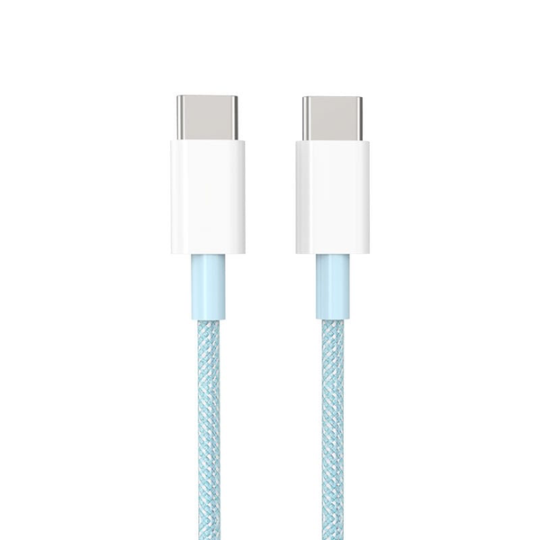 Micflip Braided Type C to C Cable – MFi Certified Charging Cable for iPhone 15